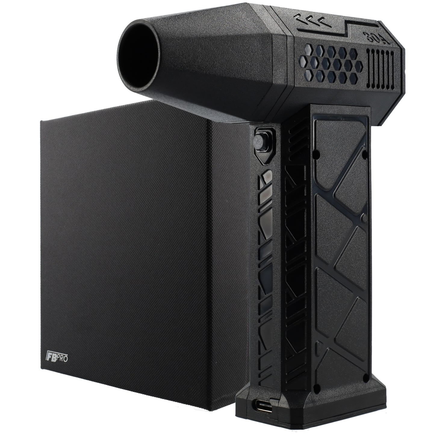FBT088 - Turbo fan - Air duster - Turbo jet - Zwart