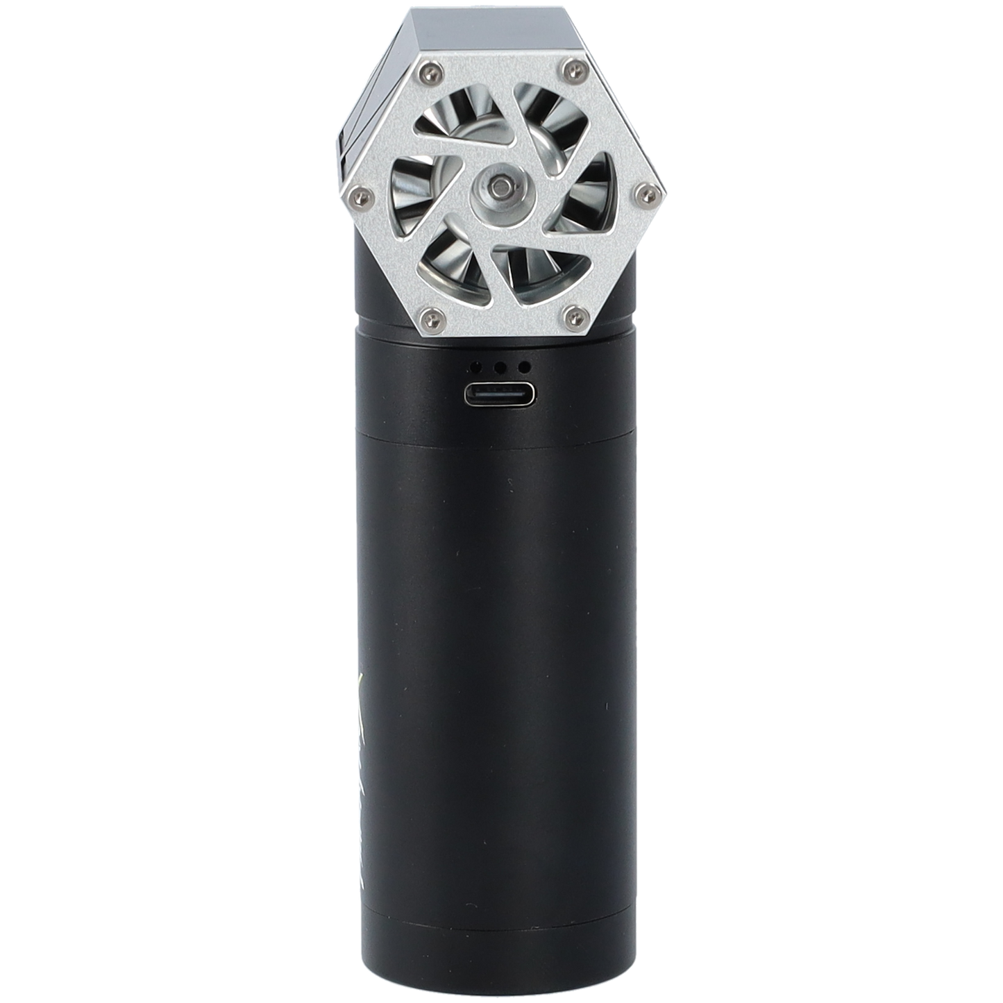 Turbo fan, Air duster, Turbo jet, Luchtpistool, Luchtblazer, Luchtcompressor - Met verschillende standen - Stevig en sterk - Krachtige blazer - USB-C oplaadbaar, 117g stuwkracht - 1000mAh - Turbo - Zwart en zilver