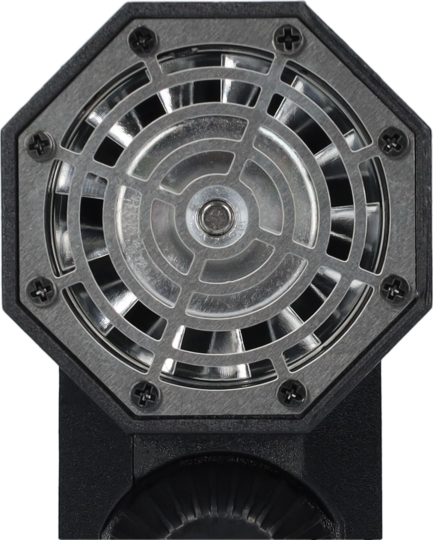 FBT155 - Turboventilator mit Drehknopf - Luftzerstäuber - Turbostrahlventilator - Schwarz